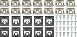 KIINNIKE SARJA TUULILASIN LISTOJEN MOPAR BBODY 196870 24 osaa