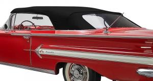 RÄTTIKATTO GM PONTIAC BUICK IMPALAOLDS 5960 AVO CANVASMUSTA Tilaus